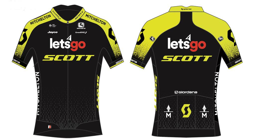 mitchelton scott jersey 2020