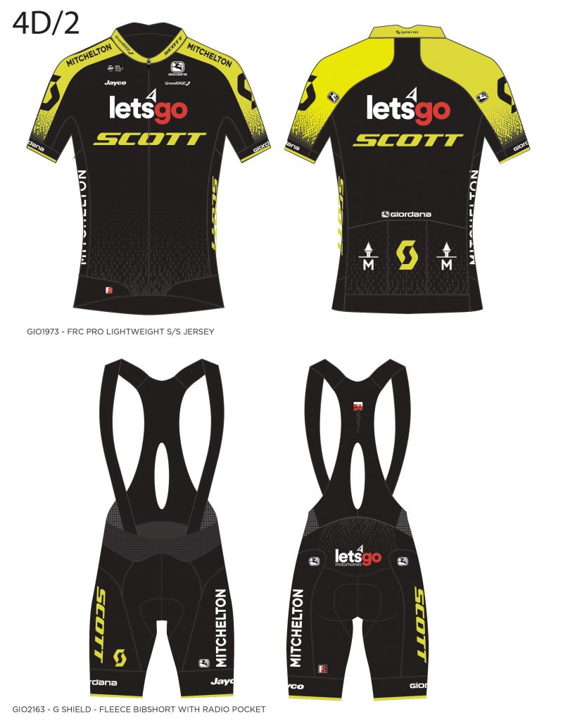 mitchelton scott jersey 2020