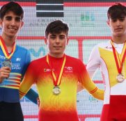 Pericas, Alvarez y Lajarín copan el podio del campeonato de España júnior de contrarreloj