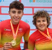 Marc Zafra y Paula Ostiz, nuevos campeones de España júnior de fondo en carretera