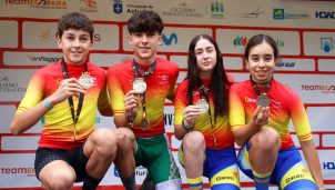Iker Pérez y Laia Rodríguez, nuevos campeones de España de mountain bike en categoría cadete