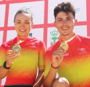 Sofía Rodríguez y David Campos, campeones de España de short track (mountain bike)