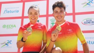 Sofía Rodríguez y David Campos, campeones de España de short track (mountain bike)