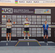 España brilla en el Mundial de pista júnior: una plata y dos récords de España