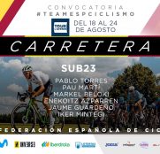 Pau Martí y Pablo Torres lideran a España en el Tour del Porvenir sub-23