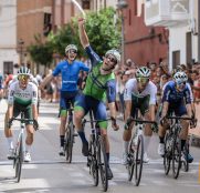 Cortizo se lleva doble premio en la etapa final de la Volta a Valencia