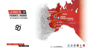 La Vuelta a España de 2025 arrancará en Piamonte… con tres etapas y un final en alto