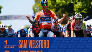 Sam Welsford repite victoria al sprint en el Santos Tour Down Under