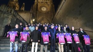 Burgos-Burpellet-BH presentó la plantilla de 2025 en la Catedral de Burgos