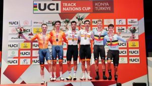 Albert Torres y Sebastián Mora se llevan el oro en la Madison de la Copa de las Naciones